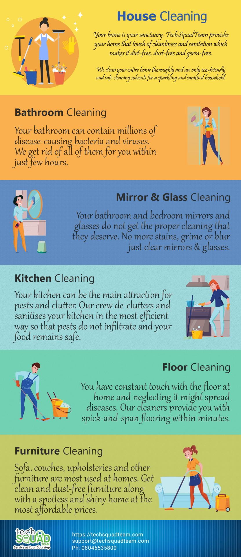 Infographic Why Should I Hire a Professional Deep Home Cleaning Service